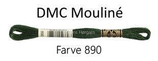 DMC Mouline Amagergarn farve 890